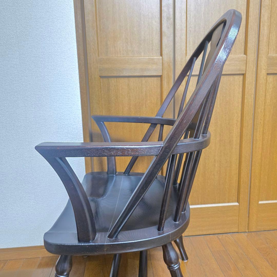 【207】【美品】松本民芸 家具 44A型 ウィンザーチェア　アームチェア