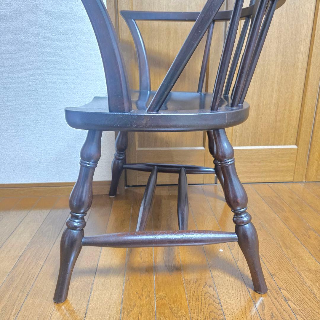 【207】【美品】松本民芸 家具 44A型 ウィンザーチェア　アームチェア