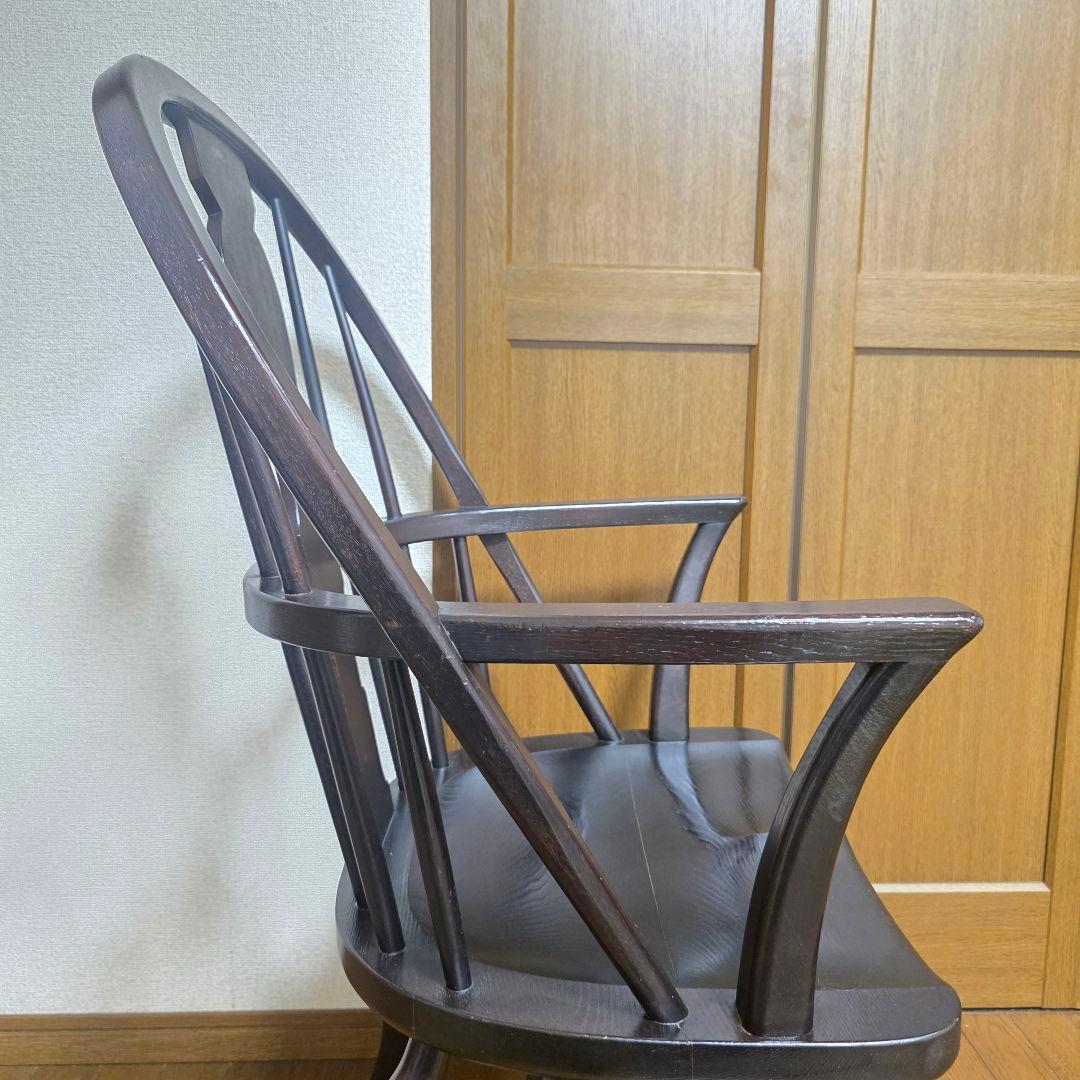 【207】【美品】松本民芸 家具 44A型 ウィンザーチェア　アームチェア