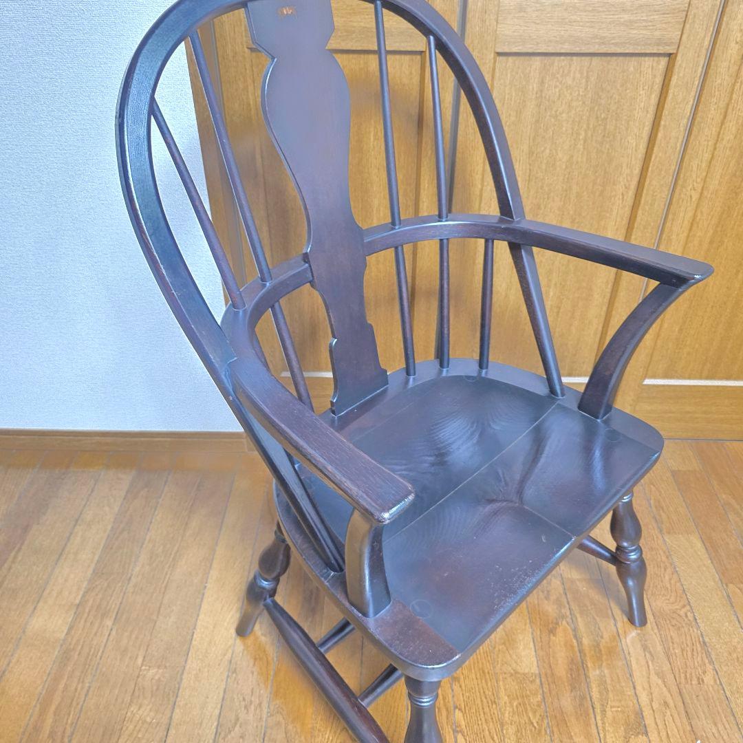 【207】【美品】松本民芸 家具 44A型 ウィンザーチェア　アームチェア