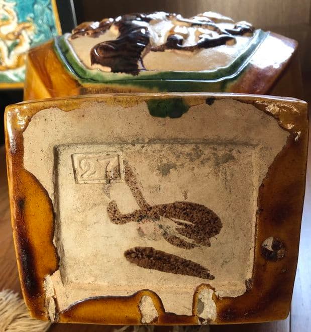 中国 唐三彩 花瓶 47cm