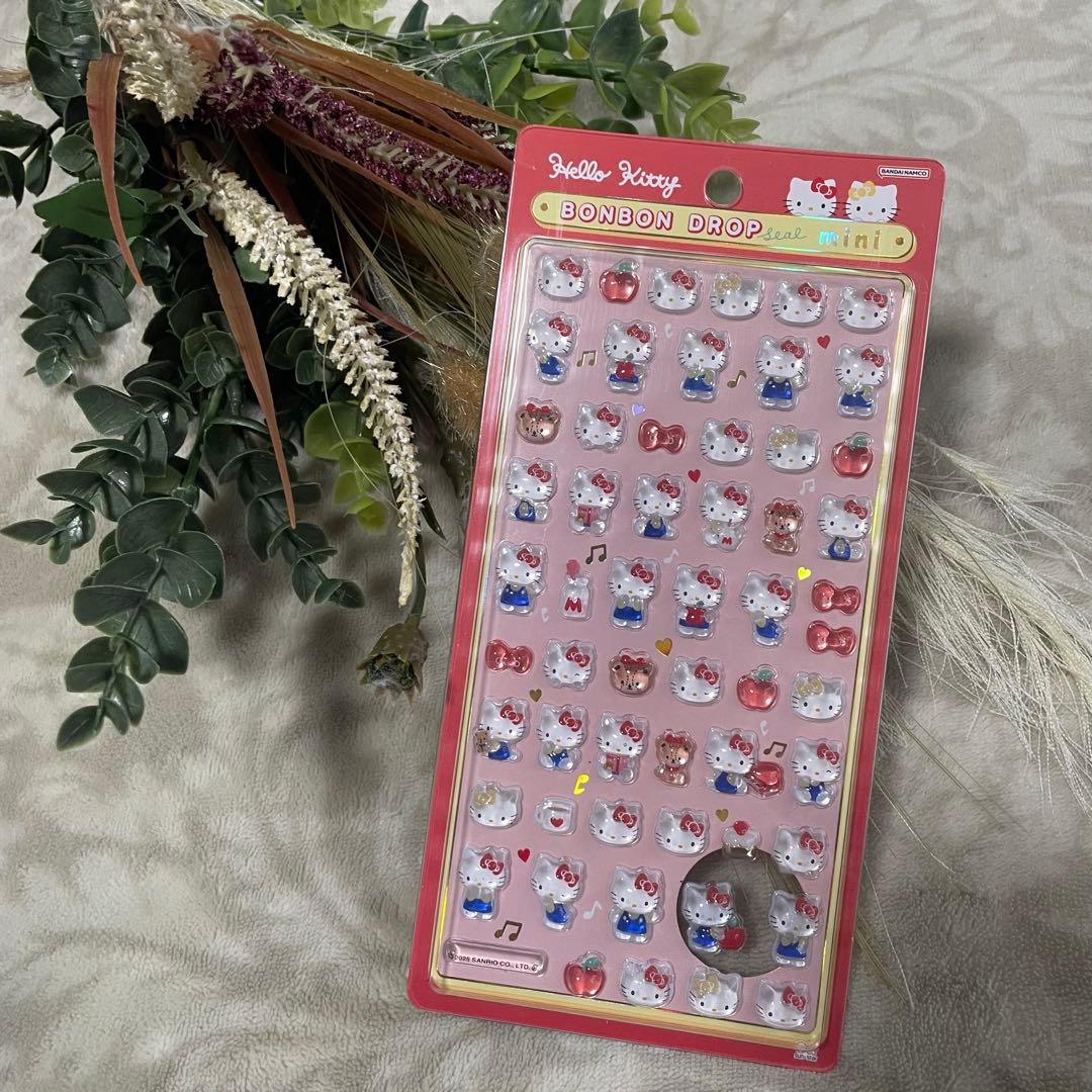 【正規品】ボンボンドロップシールミニ　サンリオ　フルコンプ　8個　8種　新品