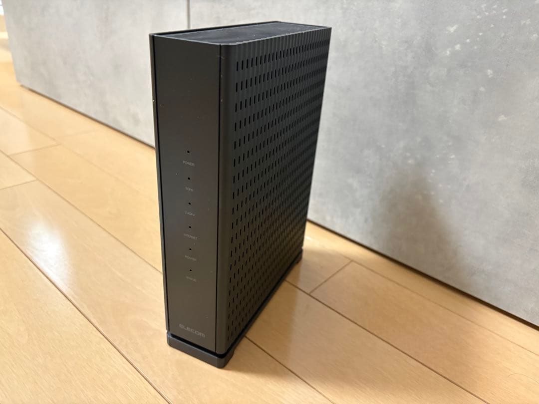 【美品】Wi-Fi 7 ルーター WRC-BE36QS-B / ELECOM