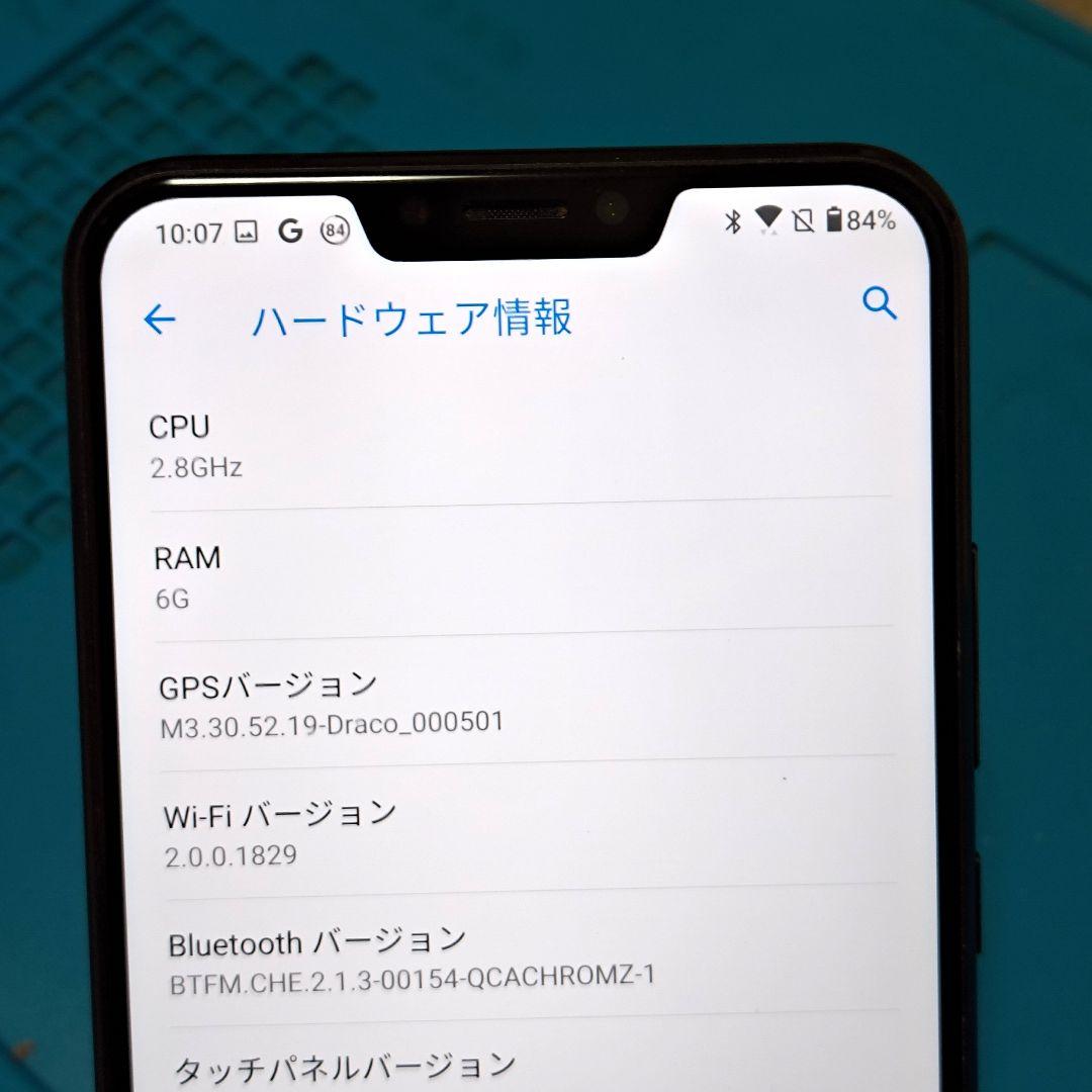 ㉘ASUS ZenFone 5Z ZS620KL 128GB ブラック