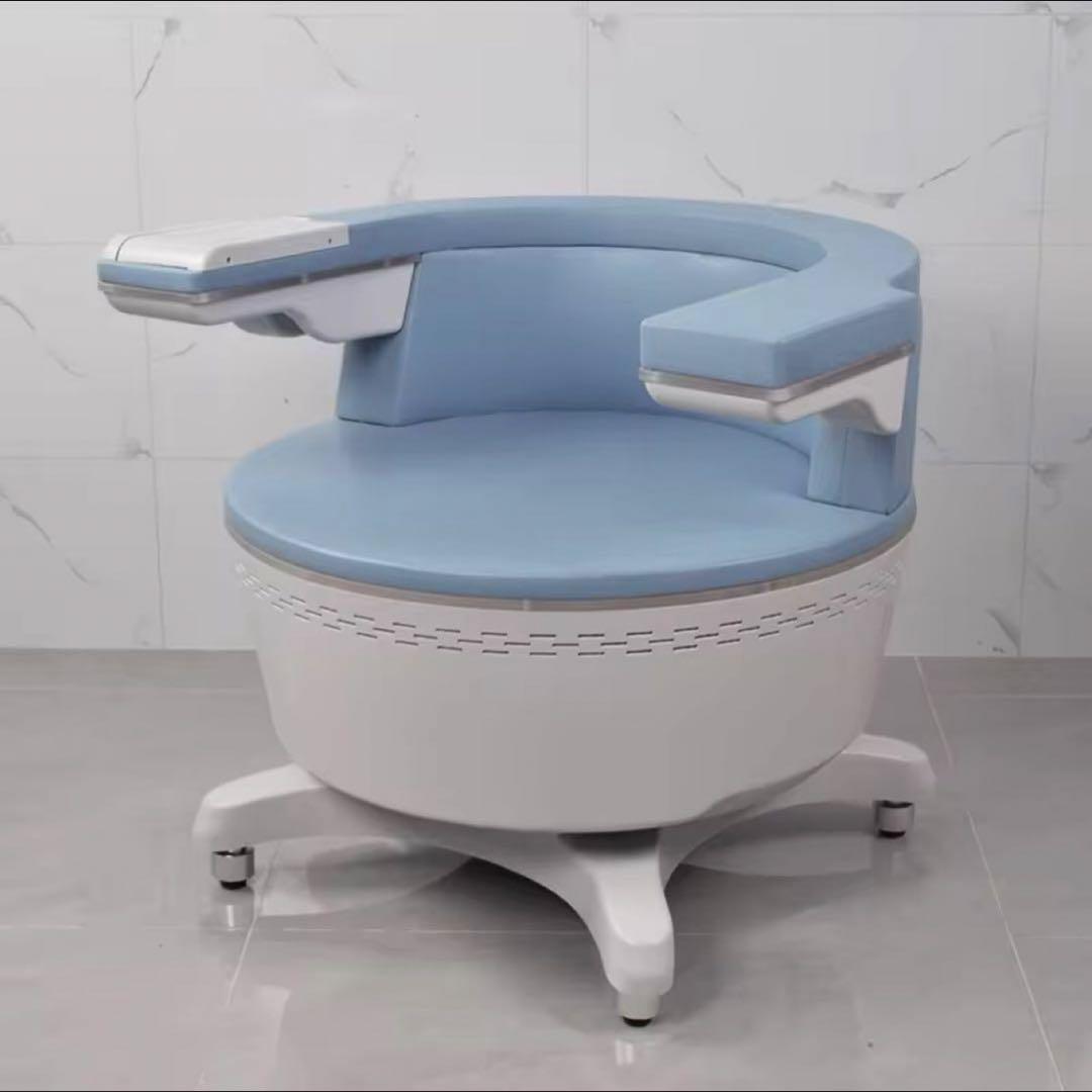水色！骨盤底筋トレ一ニングチェア EMS 電磁パルスチェア