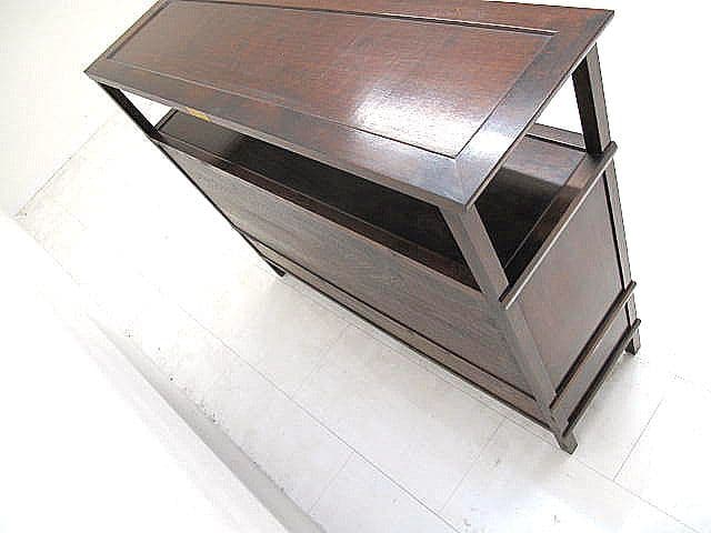 松本民芸家具 ミズメザクラ無垢材サイドボード 　飾り棚 茶棚　希少モデル