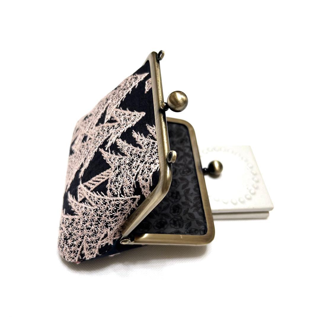 ミナペルホネン　ハンドメイド　がま口⭐️sandrose tarte ⭐️財布ポーチ