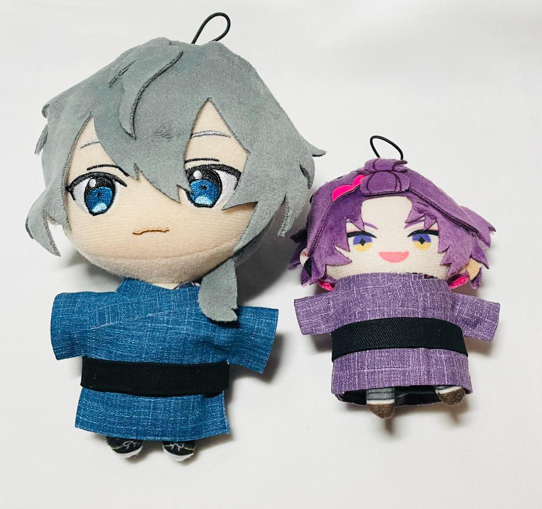 ぬい服：シックな着物(10cm・12cm・ちびぐるみ・にじぱぺ・ちみけも)