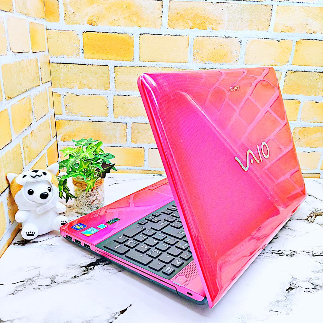 レアなピンク❤️ノートパソコン❣️Core-i5☘️爆速SSD✨Blu-ray✨
