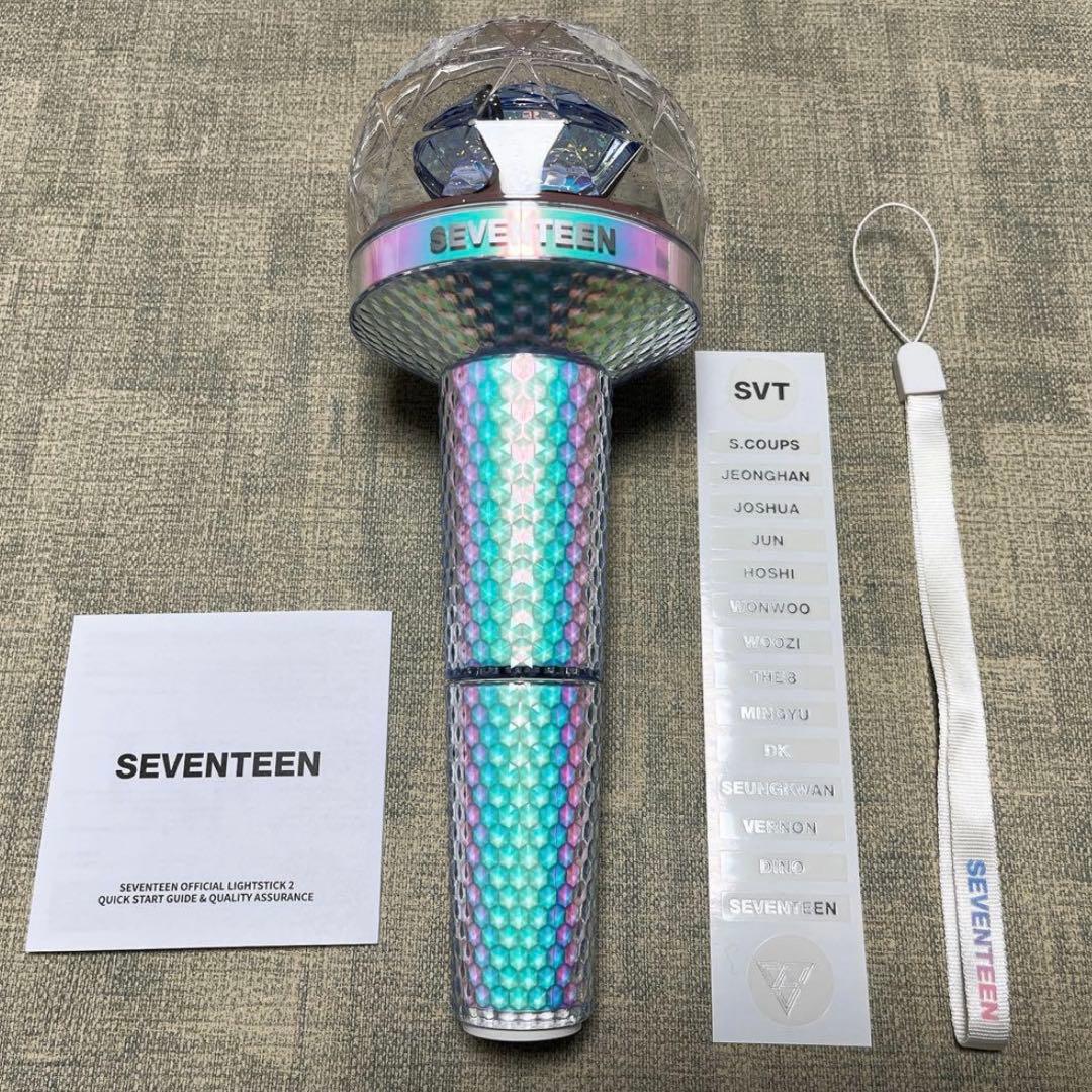 SEVENTEEN セブチ ペンライト VER.2＆VER.3＆ストラップ