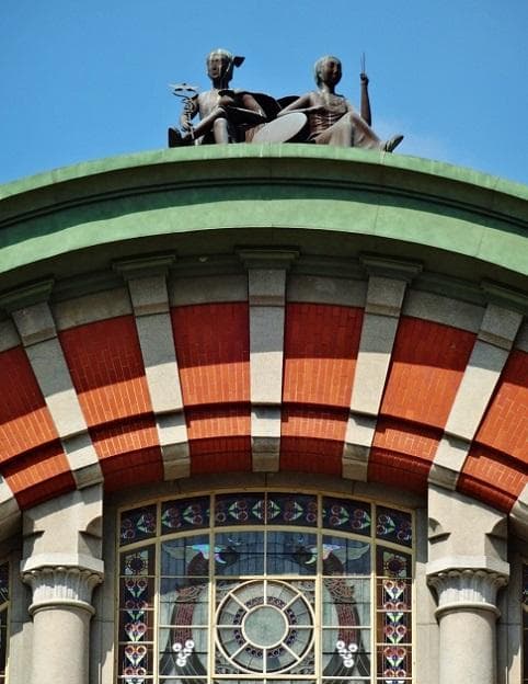 昭和レトロ洋館「大阪市中央公会堂」　着色模型