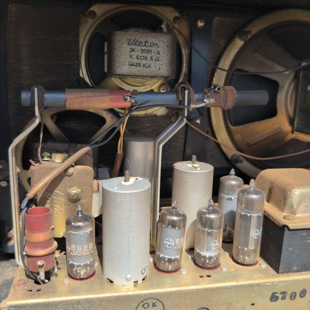 ★希少！《Victor 6A-2209 真空管ラジオ　ビクター》受信確認　★