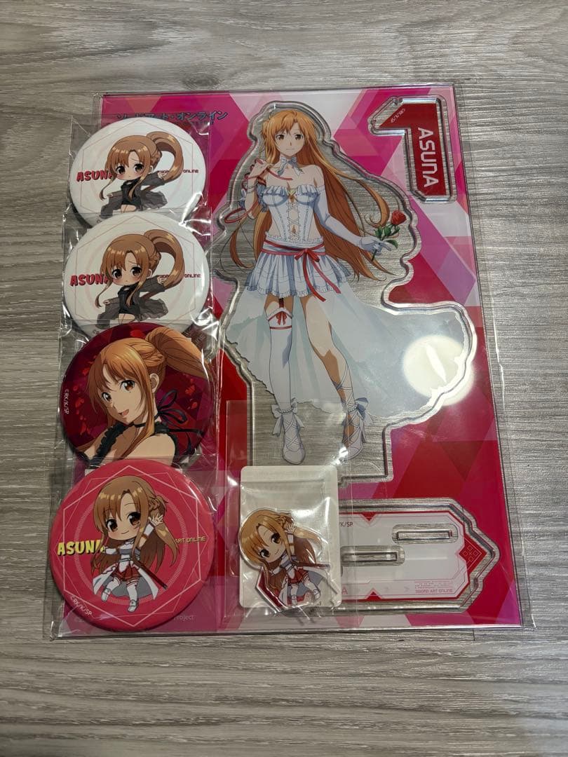 s*a様 ソードアート・オンライン　くじ引き堂　S賞　アクリルフィギュア　アスナ