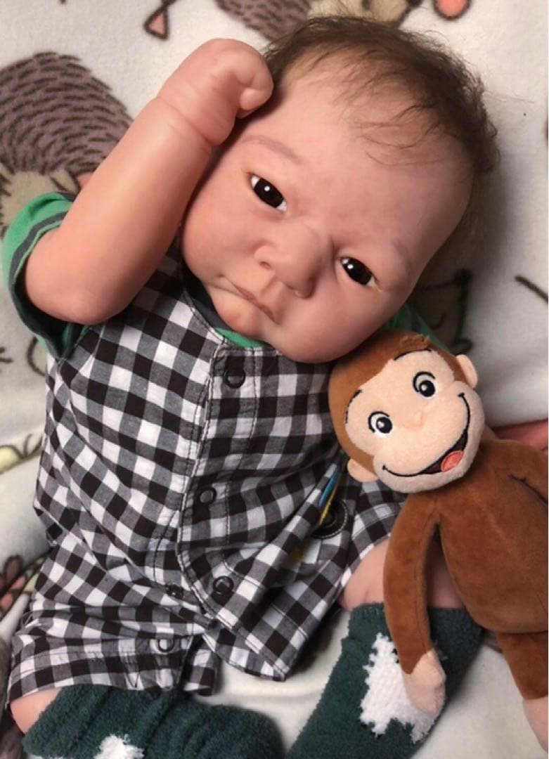 タイムセール♪日本人の赤ちゃん　Asian baby リボーンドール