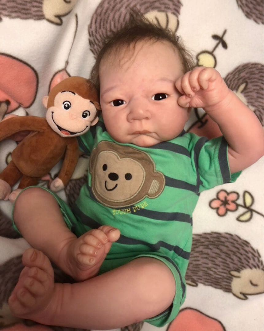 タイムセール♪日本人の赤ちゃん　Asian baby リボーンドール