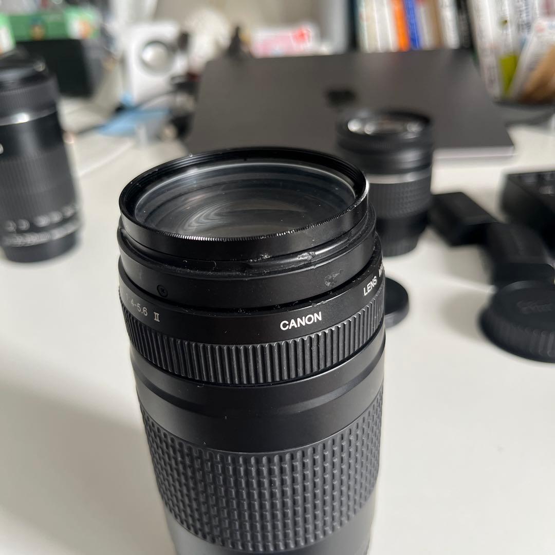 Canon EOS 80D デジタル一眼レフカメラ レンズ4本付き