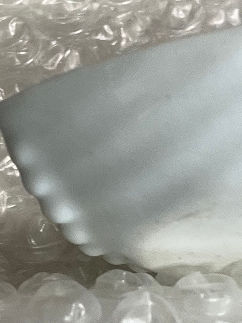 小皿　染付磁器　鮑形　幹山