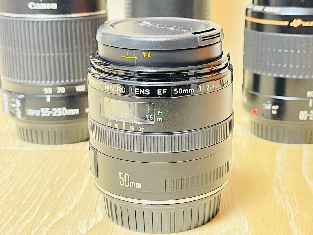 Canon レンズセット 55-250mm 50mm など