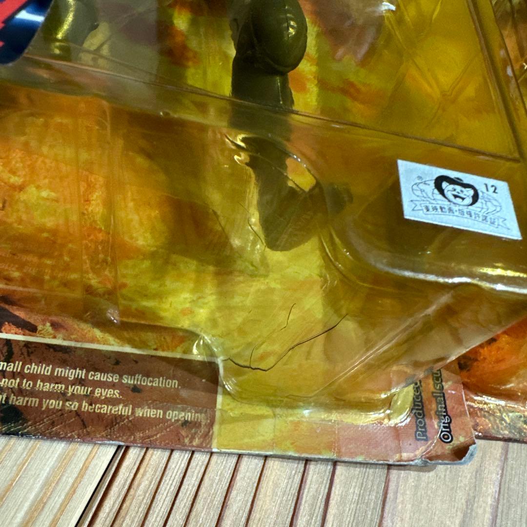 北斗の拳　レイ　フィギュア　色あせ　箱破れあり