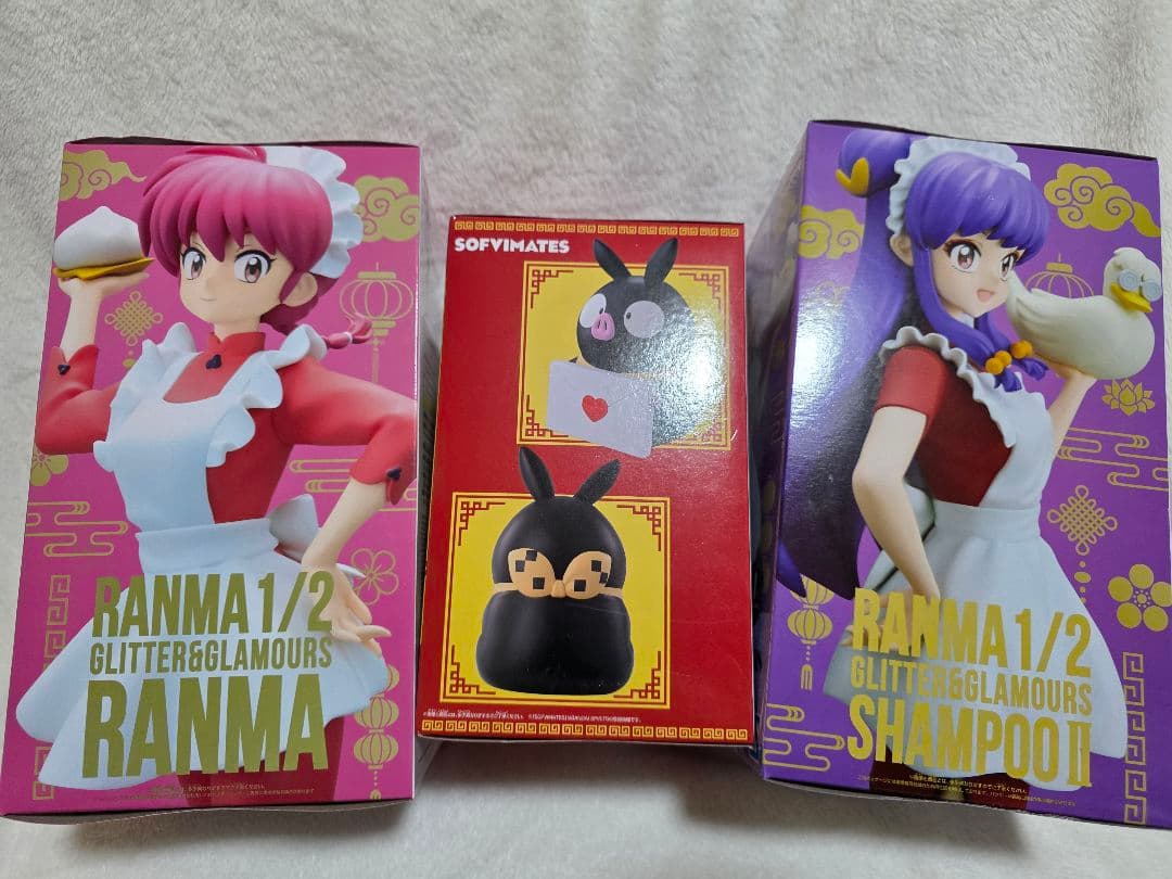 らんま1/2 フィギュアセット 3点