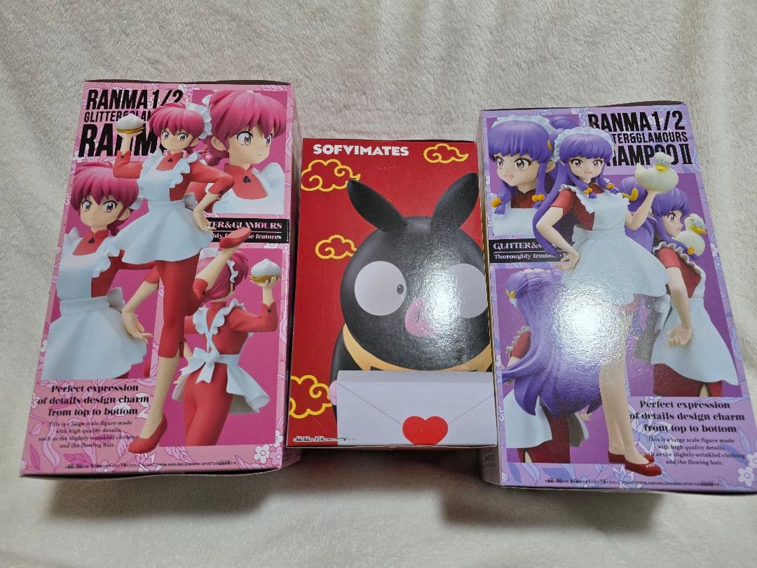 らんま1/2 フィギュアセット 3点