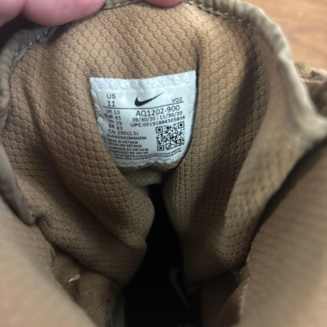 米軍　NIKE SFB FIELD 28 MILITARY BOOTS 29cm