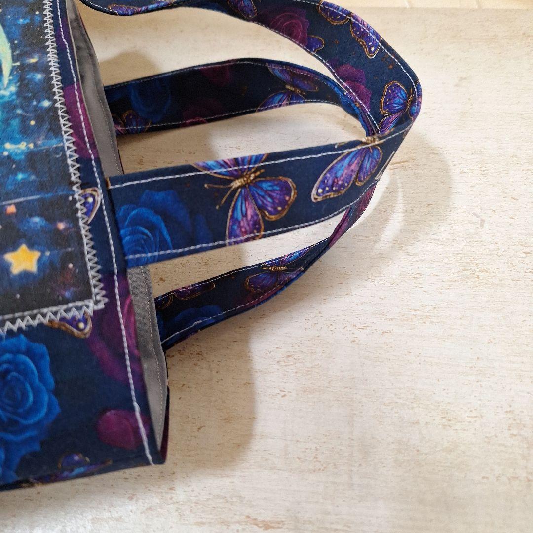 激レアパネル生地　ハンドメイド　片面パネルミニバック