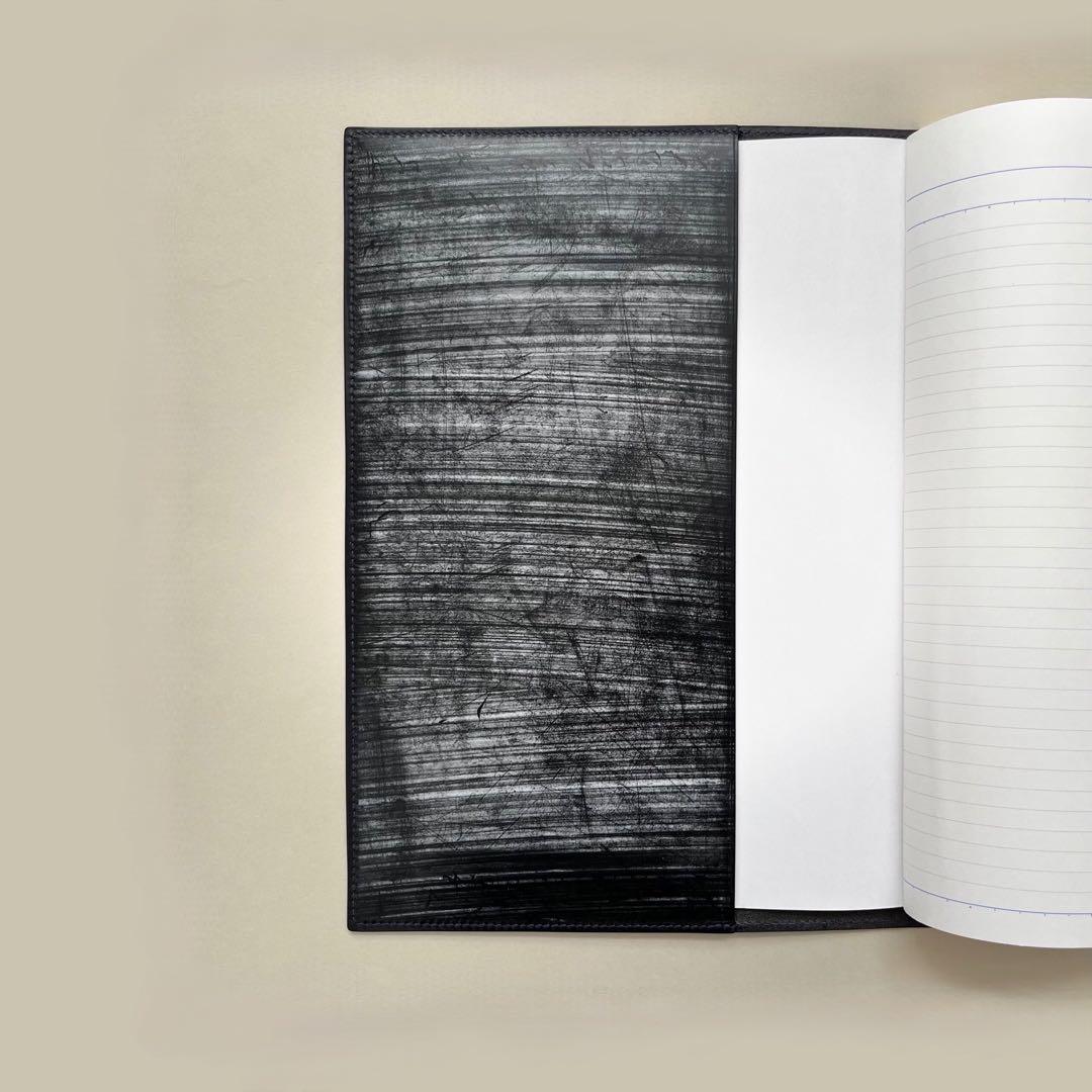 【受注生産】B5大学ノートカバー　ブックカバー　手帳カバー　ブライドルレザー