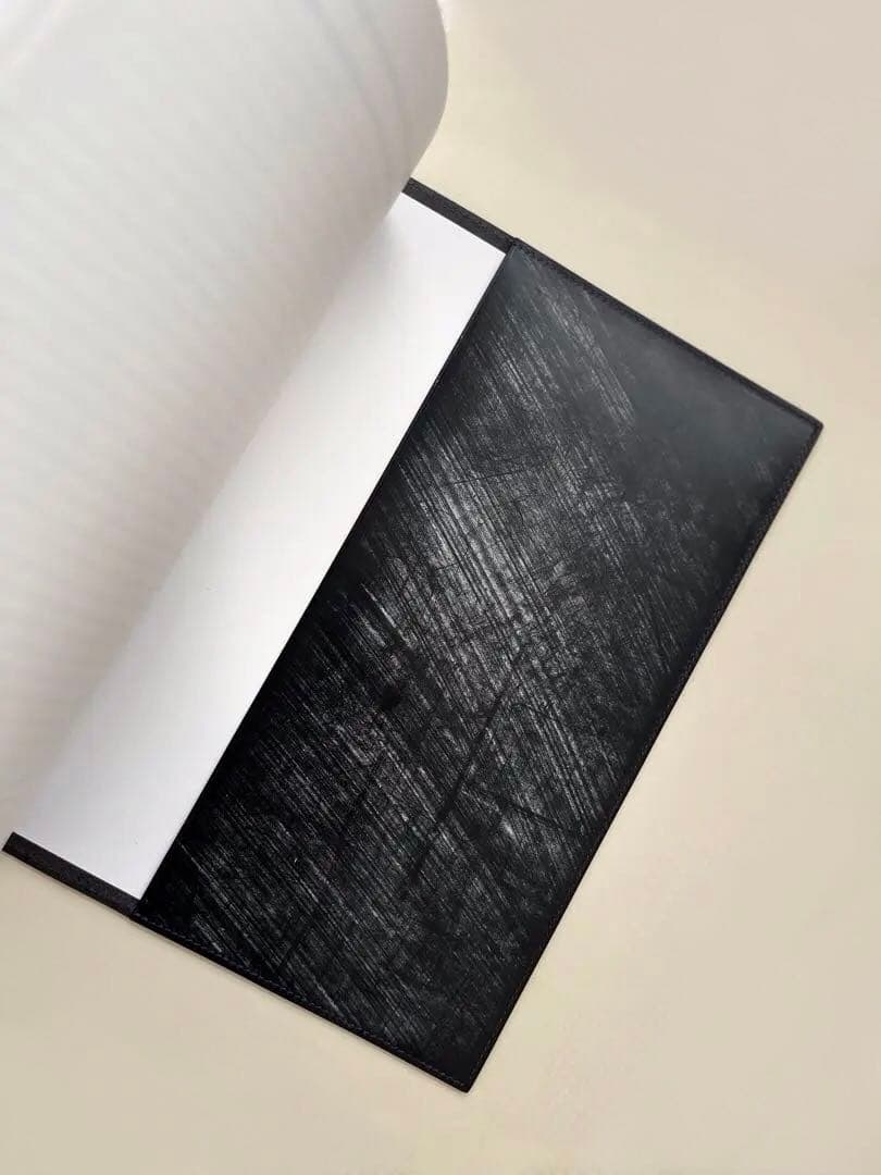 【受注生産】B5大学ノートカバー　ブックカバー　手帳カバー　ブライドルレザー