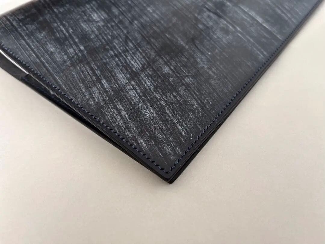 【受注生産】B5大学ノートカバー　ブックカバー　手帳カバー　ブライドルレザー