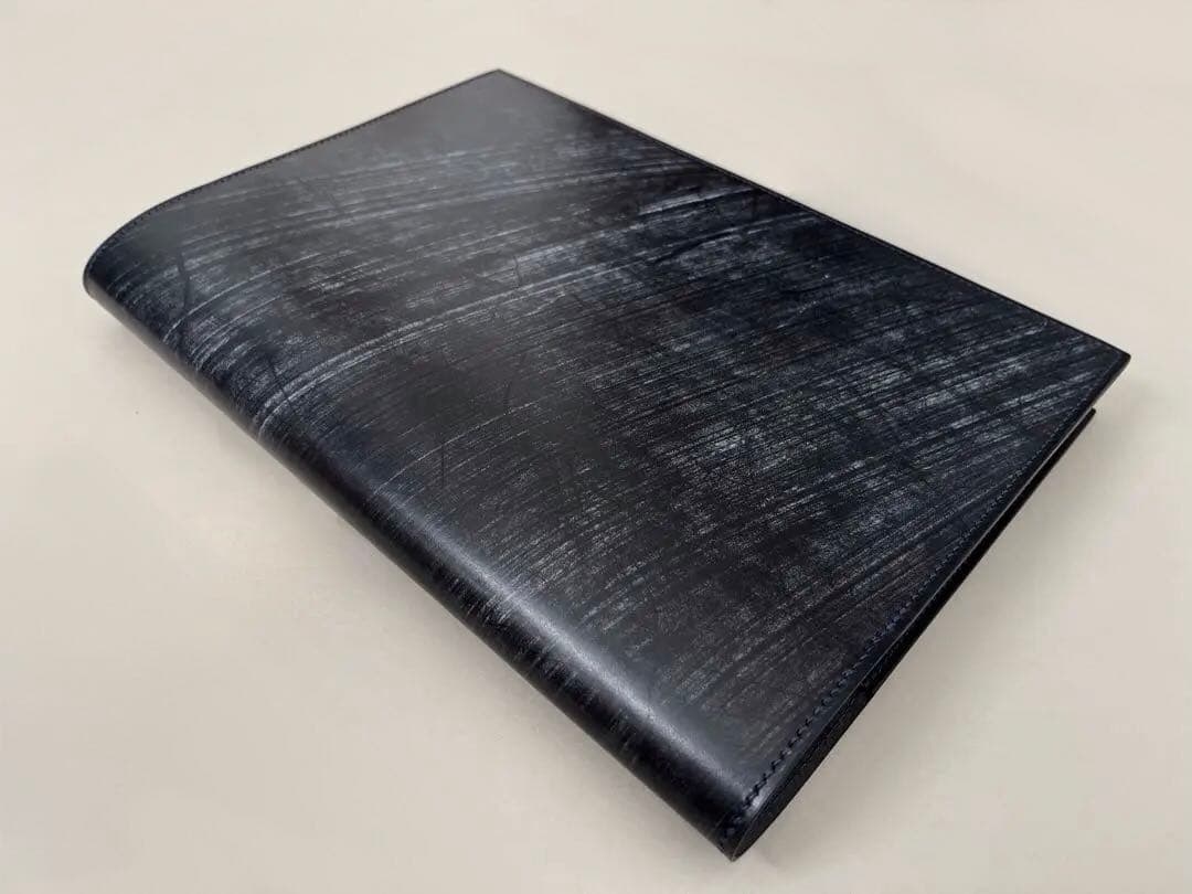 【受注生産】B5大学ノートカバー　ブックカバー　手帳カバー　ブライドルレザー