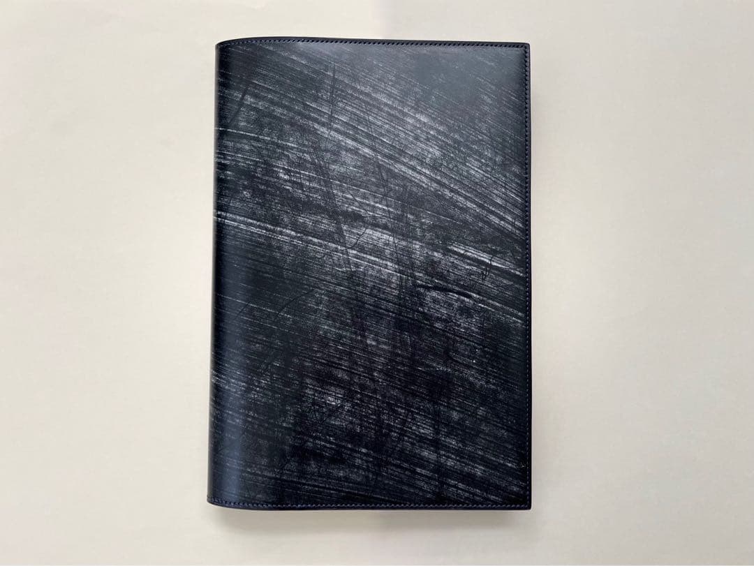 【受注生産】B5大学ノートカバー　ブックカバー　手帳カバー　ブライドルレザー