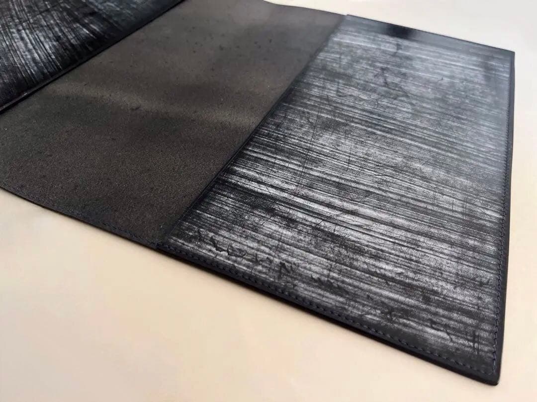 【受注生産】B5大学ノートカバー　ブックカバー　手帳カバー　ブライドルレザー