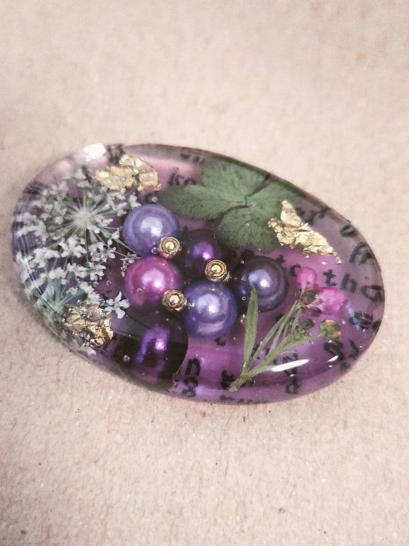 【出品セール♡】A-104♡ぶどうのヘアゴム 秋