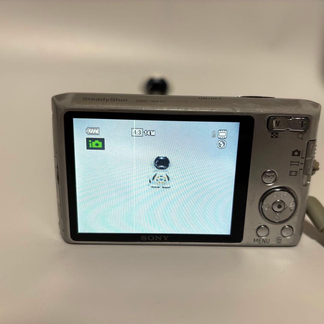 Sony Cyber-Shot DSC-W610 シルバー 14.1MP