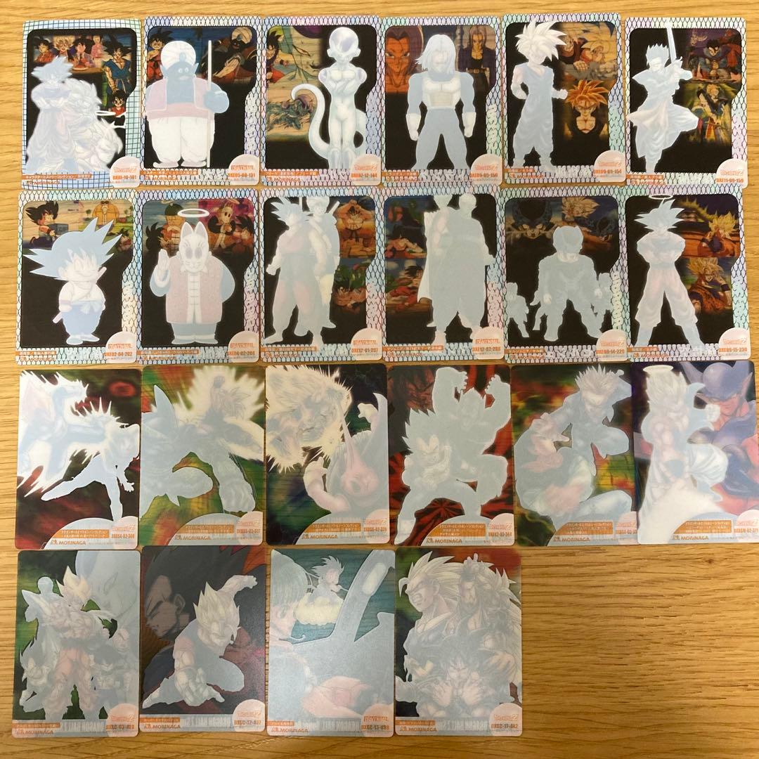 ドラゴンボールカード ウエハース 森永 セット(34枚)