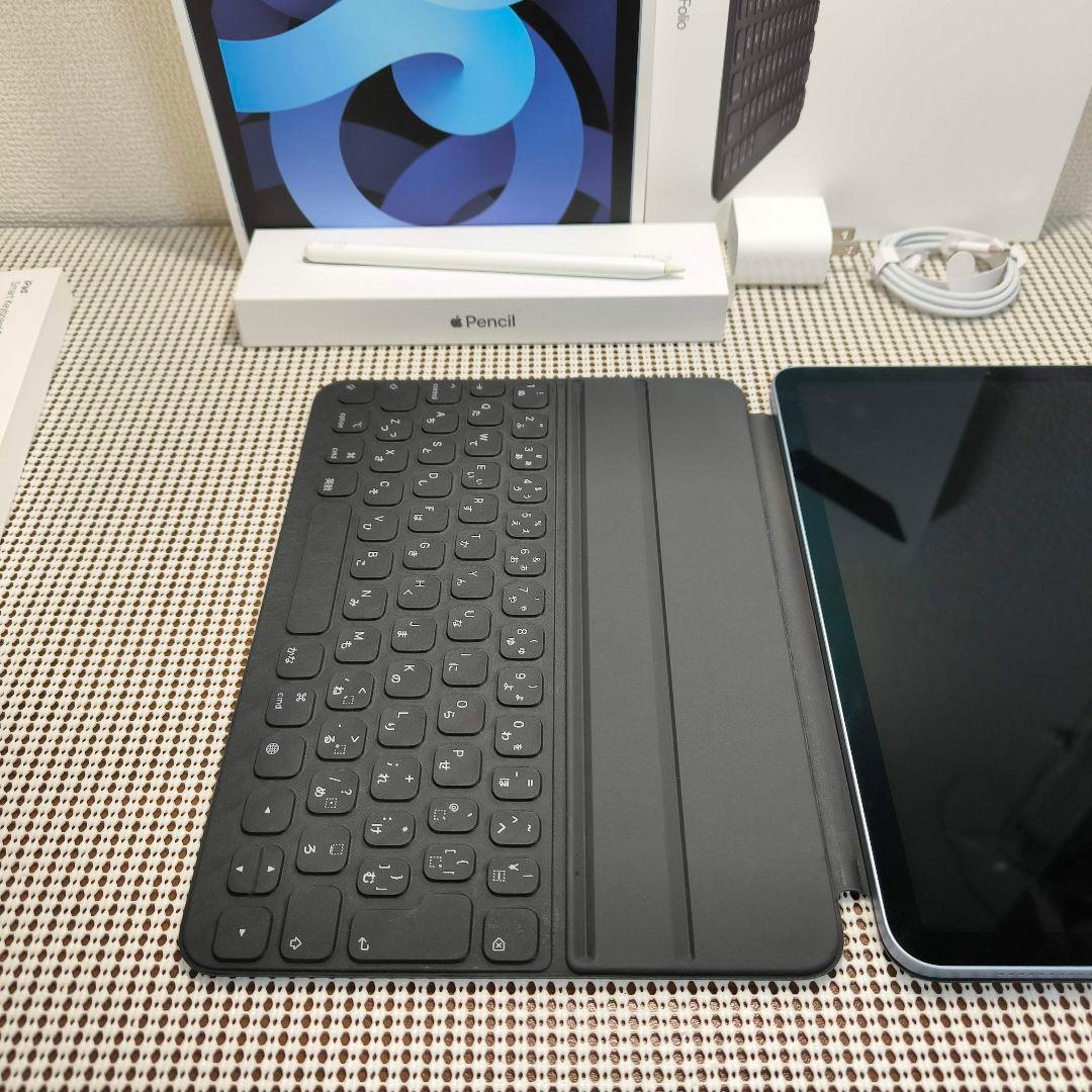 iPad Air4 WiFi 64GB、 Pencil 、 Keyboard