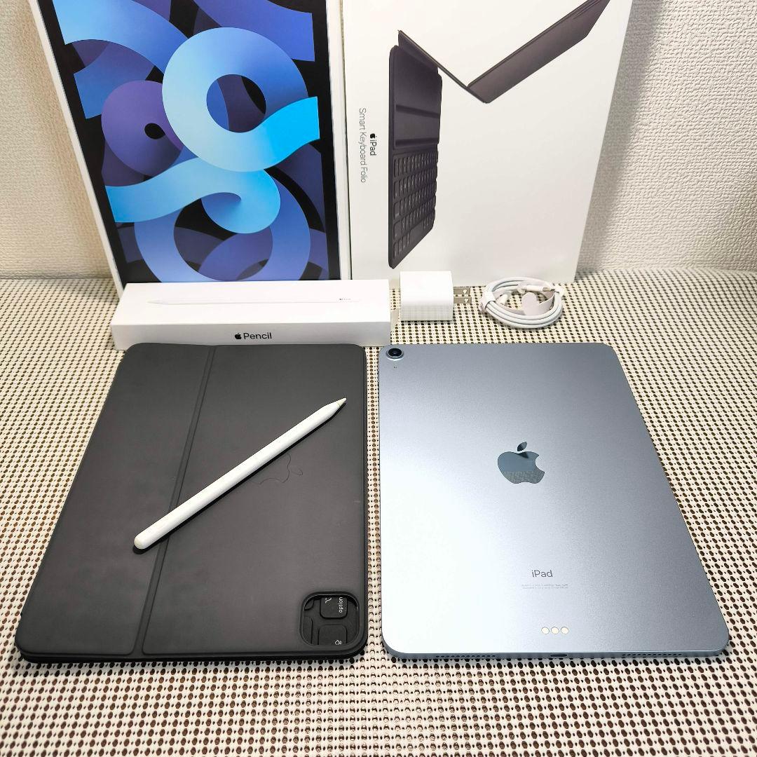 iPad Air4 WiFi 64GB、 Pencil 、 Keyboard