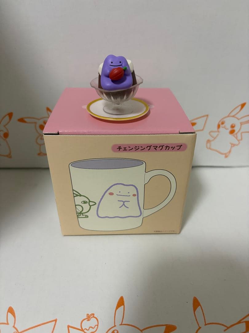 ポケモン　十ポケ十色　チェンジングマグカップ　てれやなメタモン