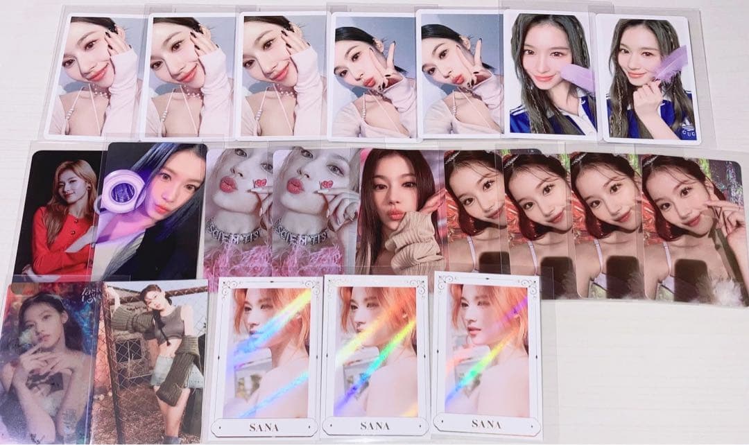 TWICE サナ トレカ まとめ売り 店舗特典 HareHare