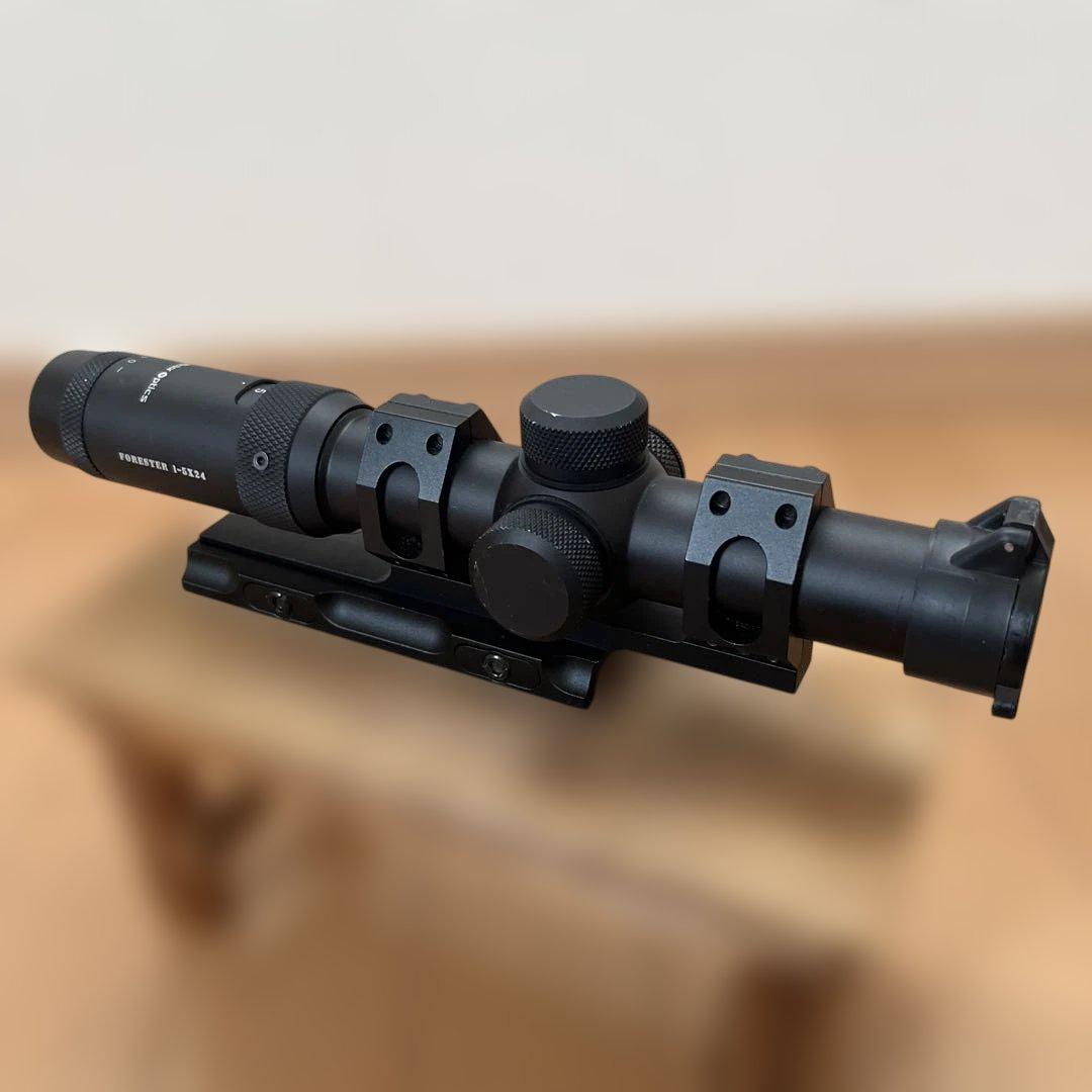 vector optics forester 1-5×24 スコープ　マウント付