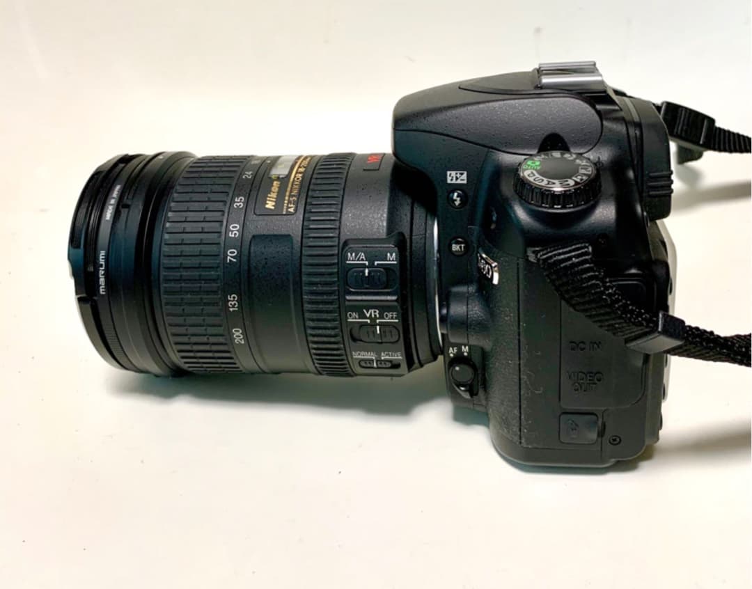 [美品]NIKON D 80&NIKKOR18ー200m