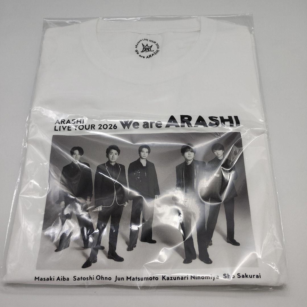 嵐◆Tシャツ+ARASHIライトWe are arashi TOUR 2026