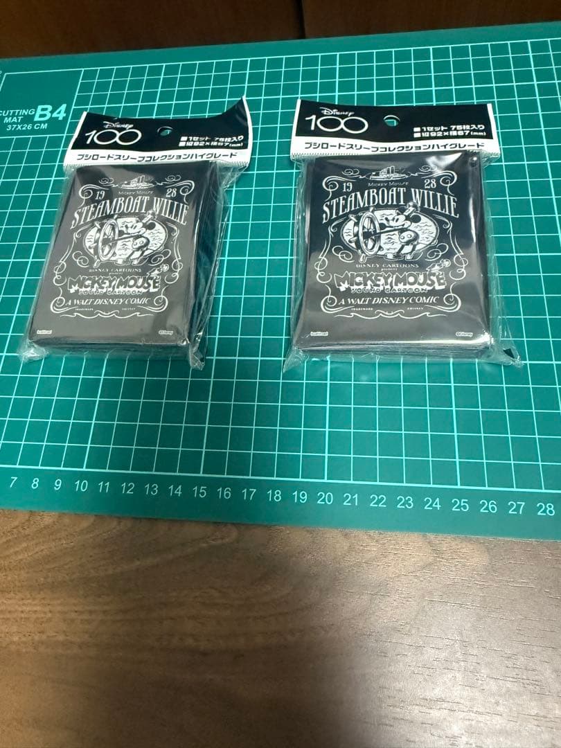 ブシロードスリーブコレクション 蒸気船ウィリー　ディズニー100 未開封2セット