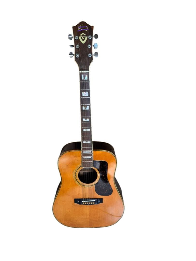 経年美品 レア！ジャパンビンテージ Guild D-55タイプ ア