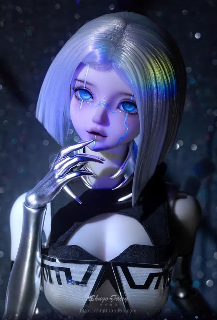AX521 BJD 1/4 ドール本体 Elsa 球体関節人形 ハンドメイド