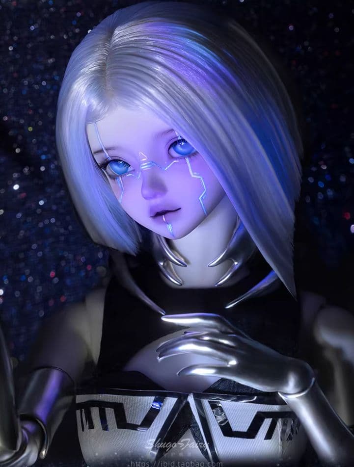 AX521 BJD 1/4 ドール本体 Elsa 球体関節人形 ハンドメイド