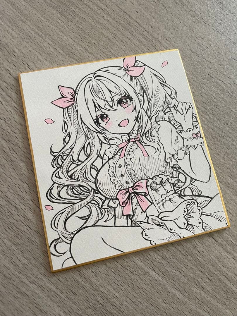 神*代様 手描きイラスト オリジナル 女の子