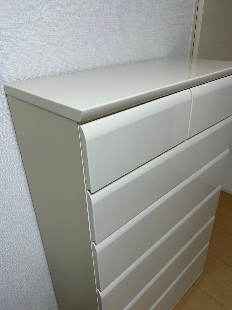 ★送料込み★ ニトリ　ハイチェスト　タンス　幅88cm【直接引取り可能】