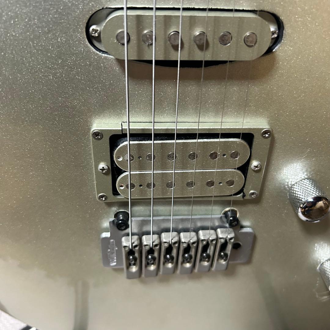 【ジャンク】 GLAYN Shark エレキギター 割れ 打痕あり